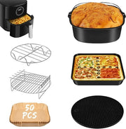 Accessori per Airfryer - Set di Accessori per Airfryer - Adatto per Frittelle ad Aria Calda