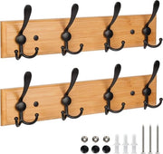 Ganci per abiti da parete in legno di bambù (lotto da 2) - Racks per parete robusti - Ganci per abiti da parete

 o alternativa: 

Ganci per abiti in legno di bambù (lotto da 2) - Racks per parete robusti da parete - Ganci per abiti