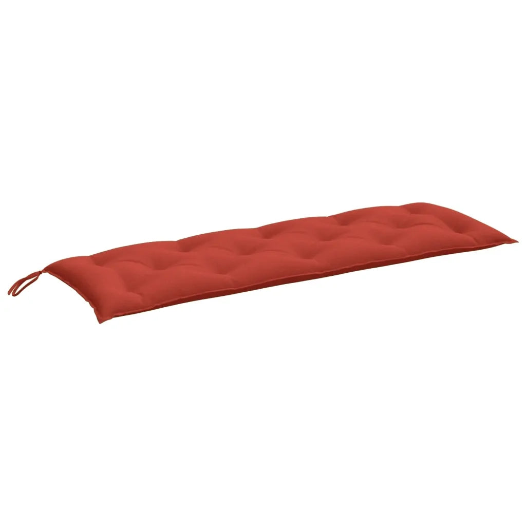 Cuscino Panca | Cuscini per sedie da Giardino Rosso M¨¦lange 150x50x7 cm in Tessuto