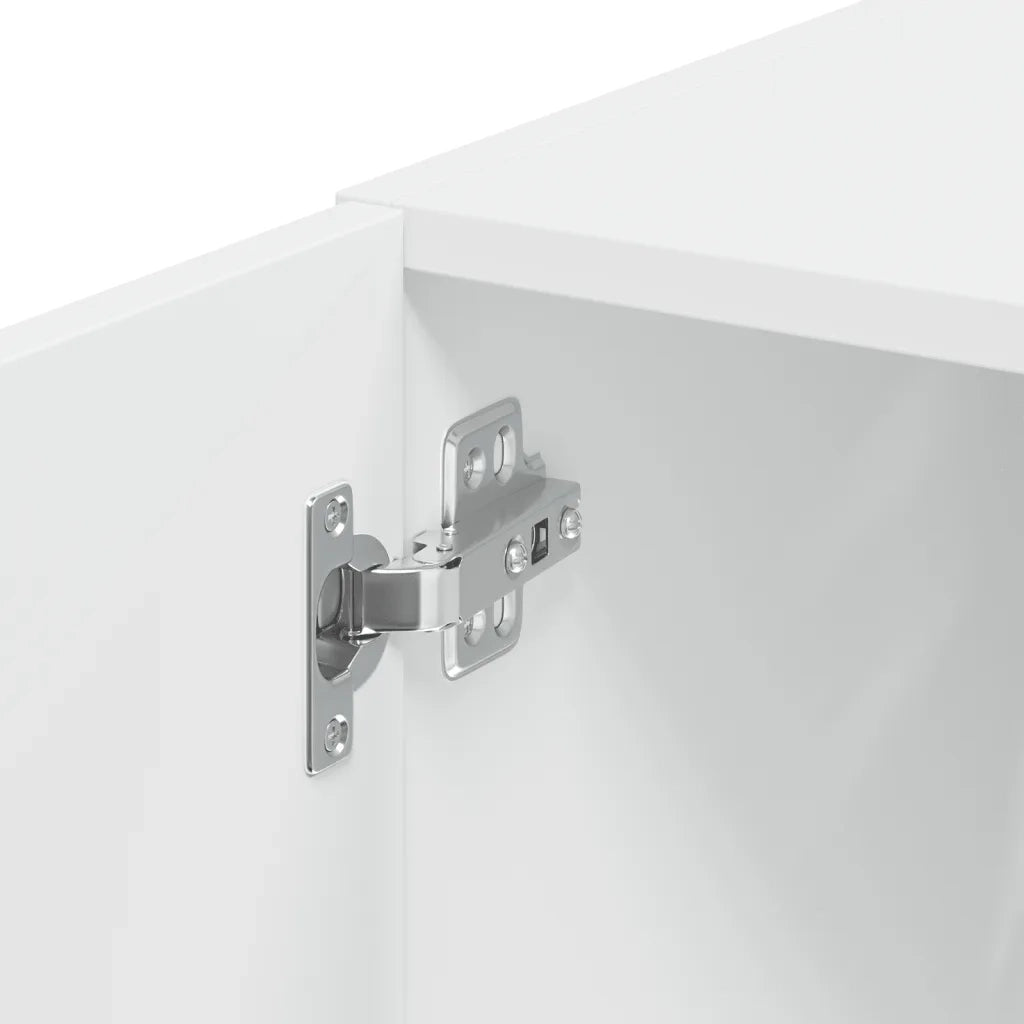 Mobile Sottile Bianco 30x42,5x225 cm in Truciolato CFW3892767