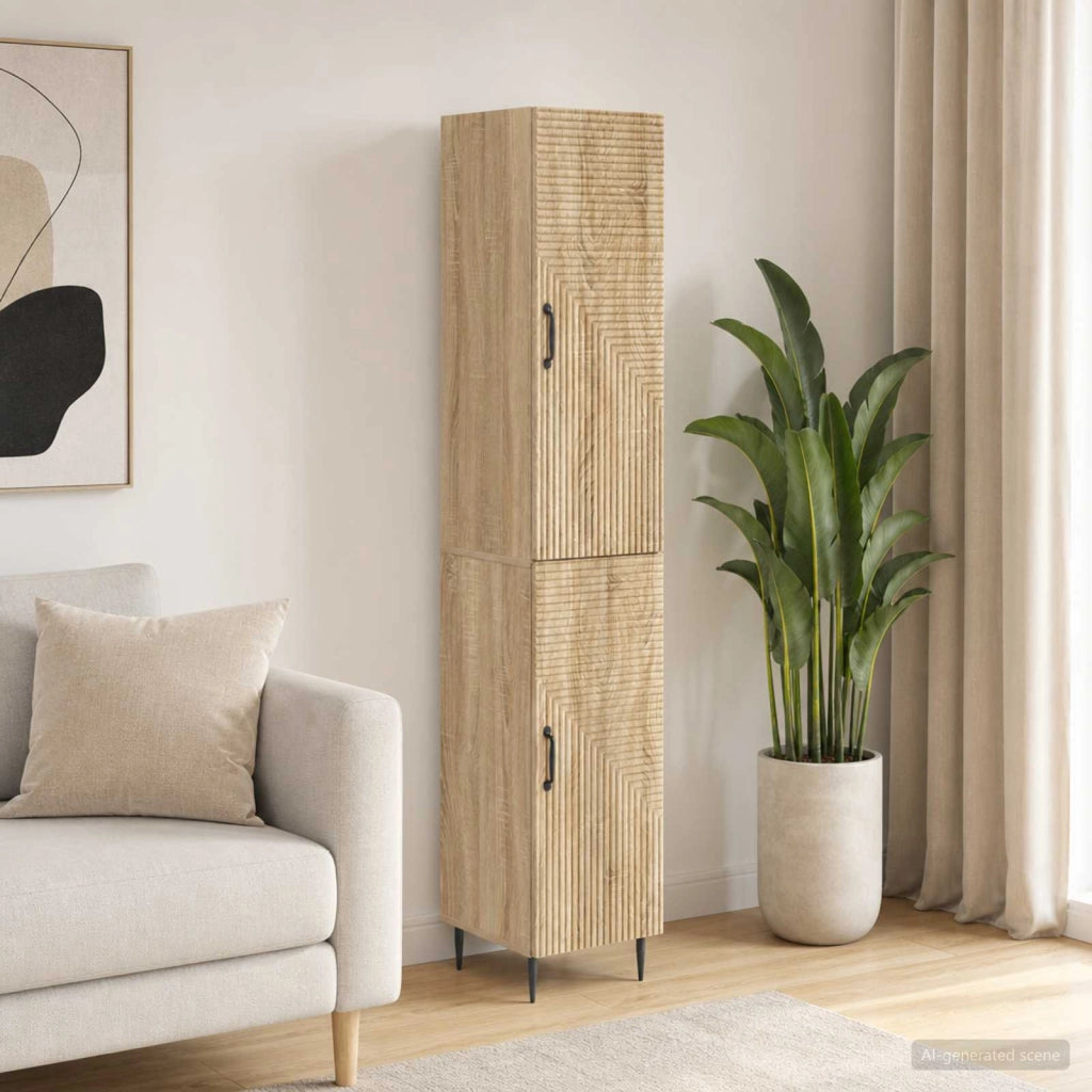 Set di armadi 2 pz Rovere Sonoma Legno ingegnerizzato 3416630