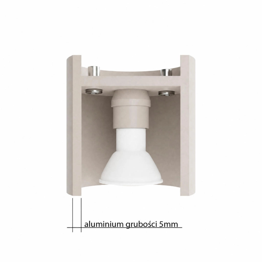 Applique ORBIS 1 taupe