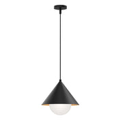 Alora Mood REMYCK lampada a sospensione Japandi nera E27
