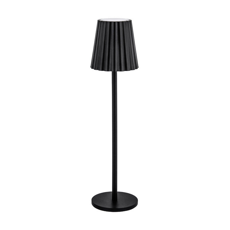 LAMPADA LED RICARICABILE DA TAVOLO MINU NERO- 12,0 pz