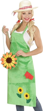 Gonna da Giardino con Disegno di Zinnia per Feste e Eventi Tematici