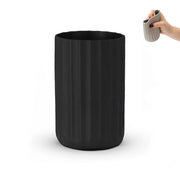 Portaspazzolino nero in gomma termoplastica - Gummy