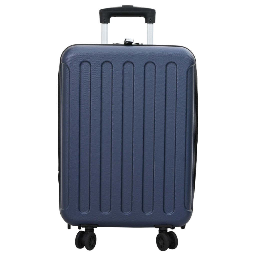 Valigia Pieghevole Hard Shell 20'' Blu Scuro 34x23x55.5 cm ABS