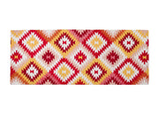 Tappeto Arredo Antiscivolo Camera Salotto Disegno Astratto Geometrico Avana By Suardi - 140x200 - Rosso