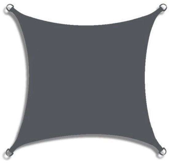 Ombrellone da sole - 2,5x3m Zonnetenda rettangolare - Ombrellone impermeabile - Tela di poliestere Oxford densa Impermeabile tenda quadrata - Protezione UV - Incluso cavo - Adatto per esterno, giardino, terrazzo, patio, festa