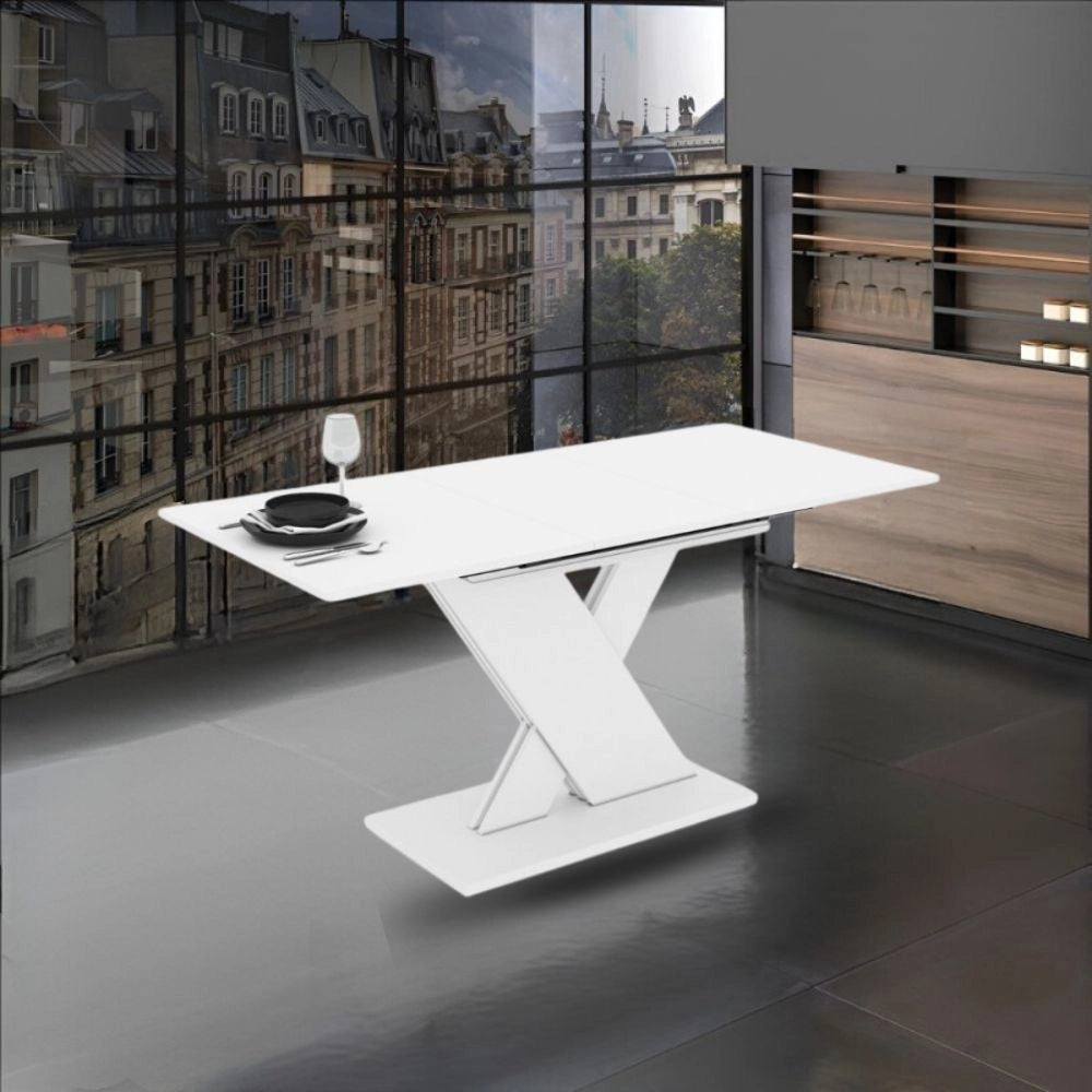 Tavolo allungabile Axi 120x75x76H colore bianco
