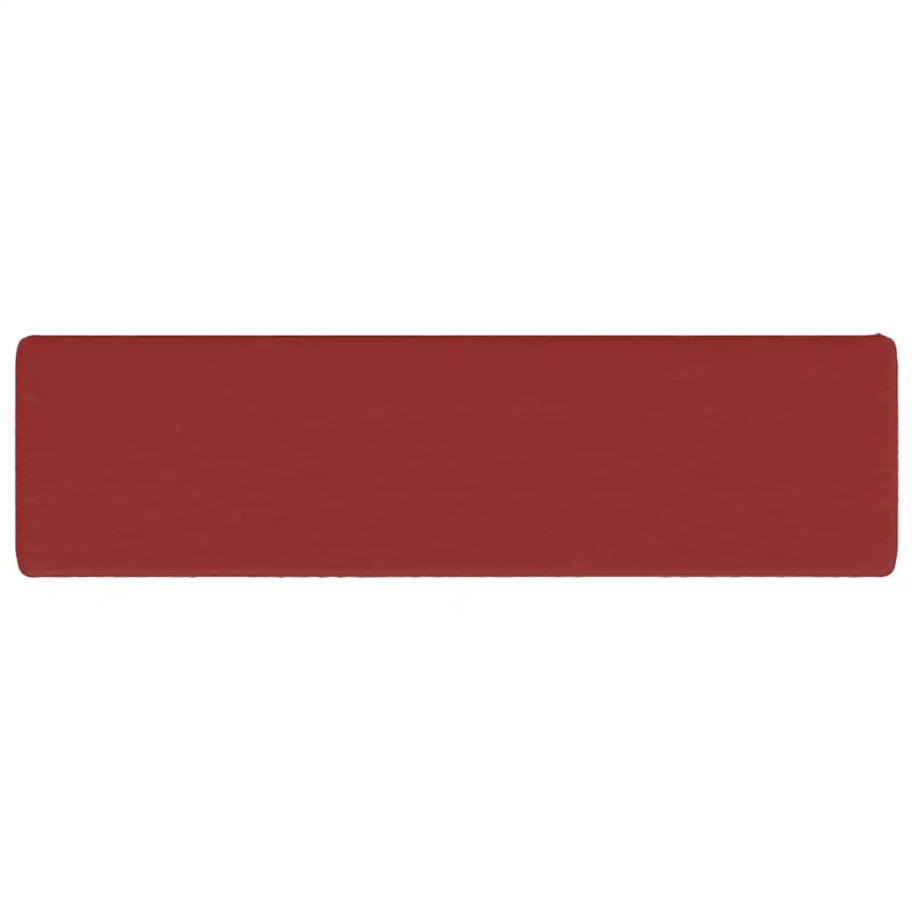 Cuscino per Panchina a 1 Pezzo VUGHT 100% Poliestere Rosso Vino 951456