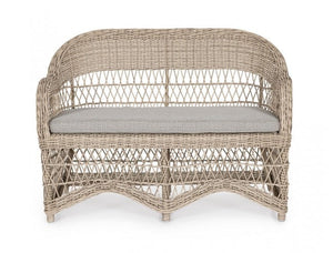 Divano 2 Posti 117x66x84h cm con Cuscini Jupiter New