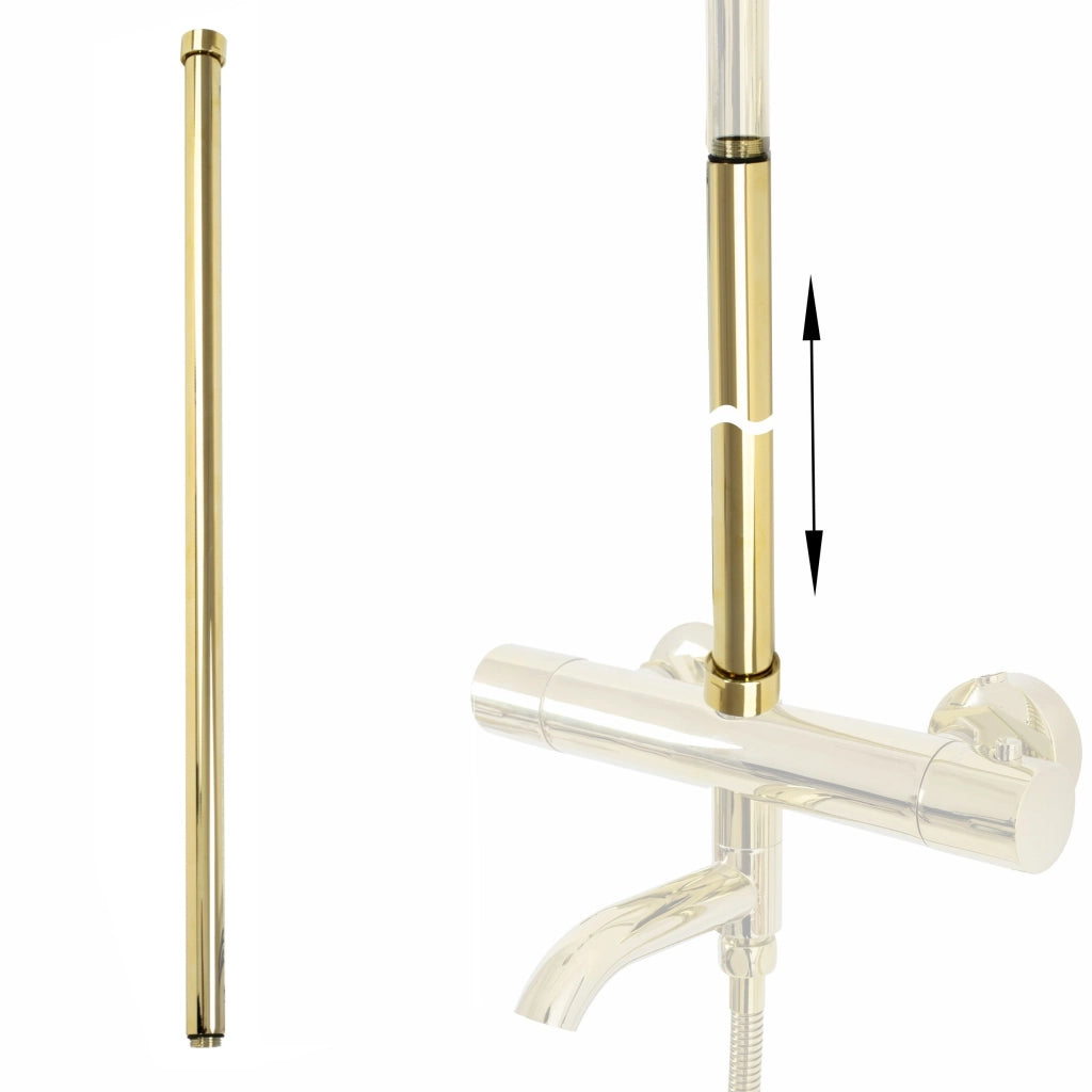 Prolunga Per Set Vasca/doccia Gold 60cm