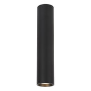 Spot da soffitto nero tondo 30cm 1xGU10 8W Genesis Milagro