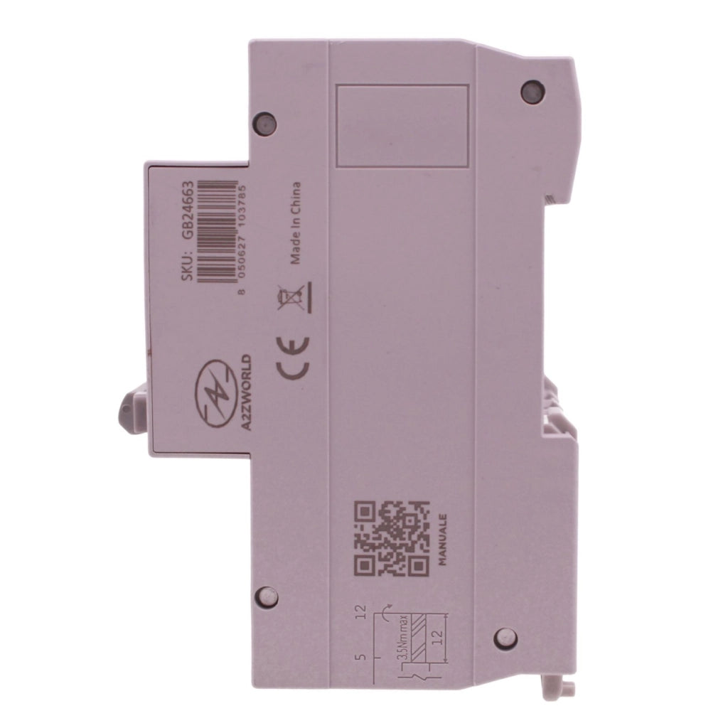 RCBO Interruttore Magnetotermico Differenziale Tipo A Curva C 4P Veri 5M 10kA 300mA, AC 400V IP20 GYM10LE-125, Disponibili 63A 80A 100A (C63A)