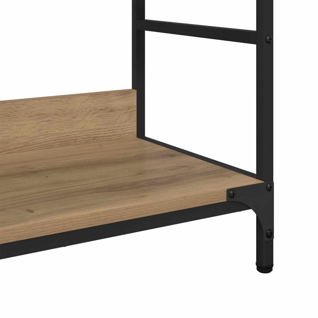 Libreria rovere artigianale 78.5 x 33 x 82 cm Legno multistrato