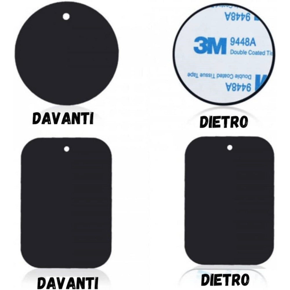Trade Shop - Supporto Porta Cellulare Auto Magnetico Universale Magnete Calamita Smartphone -