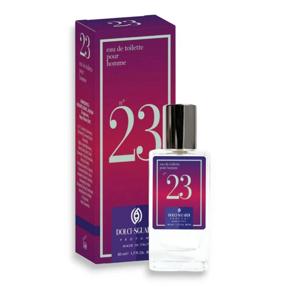 Trade Shop - Profumo Corpo Eau De Toilette Per Uomo N°23 Da 50 Ml Fragranza Intensa Audace 005731 -