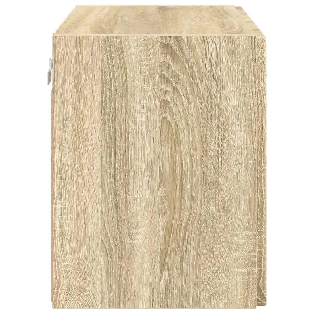 Mobile TV da parete-Mobile TV a Muro-Credenza TV Rovere Sonoma 59,5 x 31 x 40 cm
