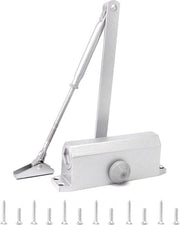 Blocco automatico per porte con funzione di blocco per porte interne e esterne da 40-60 kg