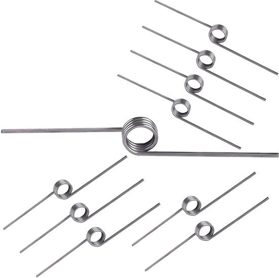 Torsiverne meccaniche - Funzione di supporto - Argento - Acciaio inossidabile - Funzione d'assorbimento - Adatto per diverse applicazioni