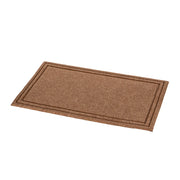 Zerbino Ingresso Antiscivolo 45x75 cm in Polipropilene Resistente, Tappetino Porta Interno Esterno Lavabile con Fondo in Gomma, Rettangolare o Mezzaluna Rettangolare