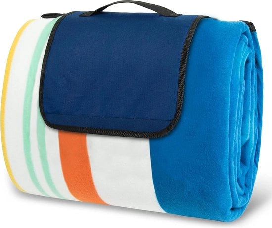 Tenda di picnic con fondo impermeabile - Mat di sabbia extra grande 200 x 200 cm