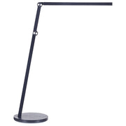 Lampada da scrivania nera a LED e tocco touch con luce d'intensità variabile e braccio regolabile stile moderno ufficio cameretta