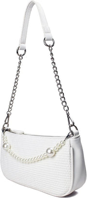 Borsa Clutch Mini con Catena con Pizzo Taschino Classico Vintage per Donne Borsa Piccola per Feste di Matrimonio e Prom