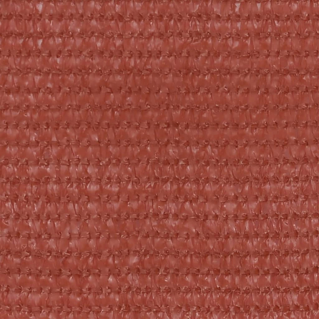 Schermo per balcone schermo per la privacy 90 x 500 cm HDPE terracotta 02_0010418