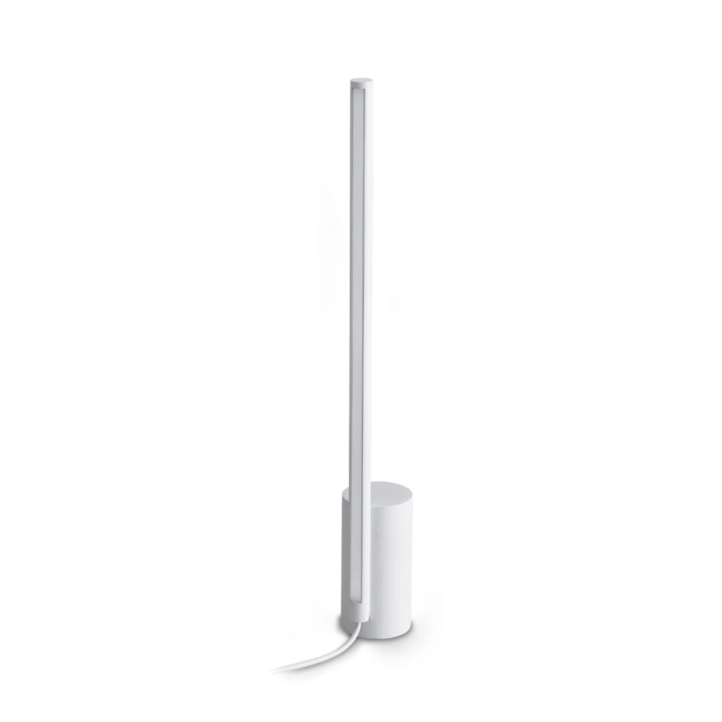 Lampada Da Tavolo Essence 1 Luce Led Integrato Bianca