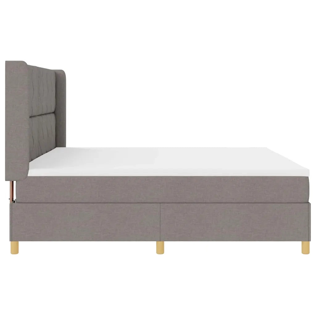 Letto a molle con materasso con led Talpa 200 x 200 cm Tessuto 3343781