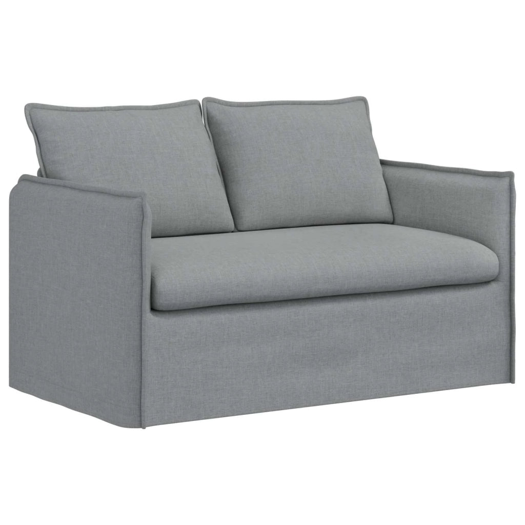 Set di divani 2 pcs Grigio Chiaro 136 x 82 x 85 cm Tessuto 3407523