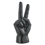 Mano vittoria nero decorazione ceramica