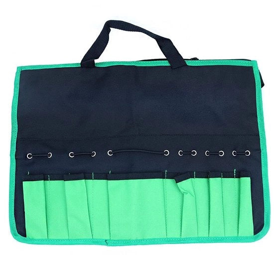 Borsa per strumenti da giardino - Borsa da giardino multifunzionale - Spazio di archiviazione ampio - Formato compatto - Porta strumenti da giardino - Ideale per appassionati di giardinaggio - Multifunzionale