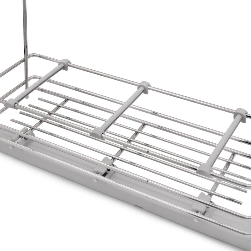 SupraMax Portabottiglie laterale estraibile SupraMax con chiusura soft, modulo 150 mm, Acciaio, Cromato