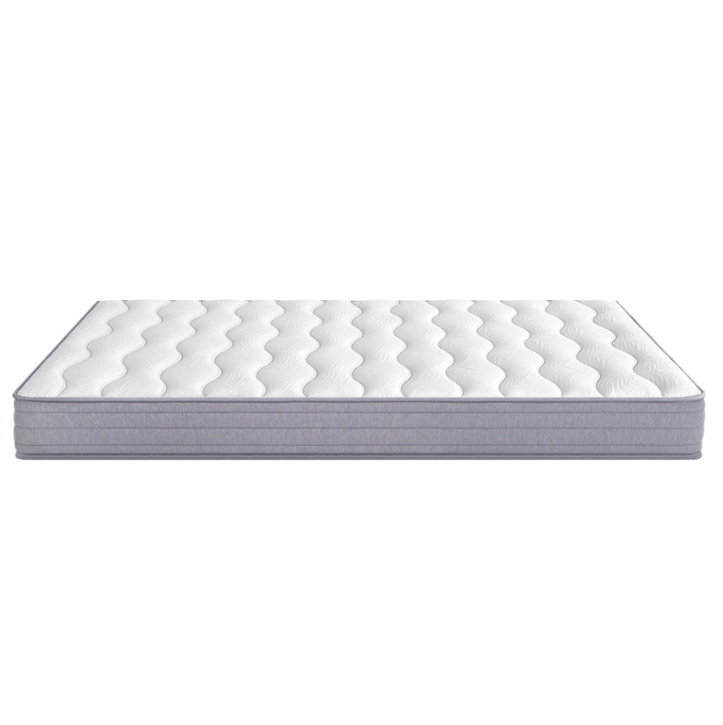 Letto imbottito grigio 90 x 200 cm con LED, USB e vano contenitore