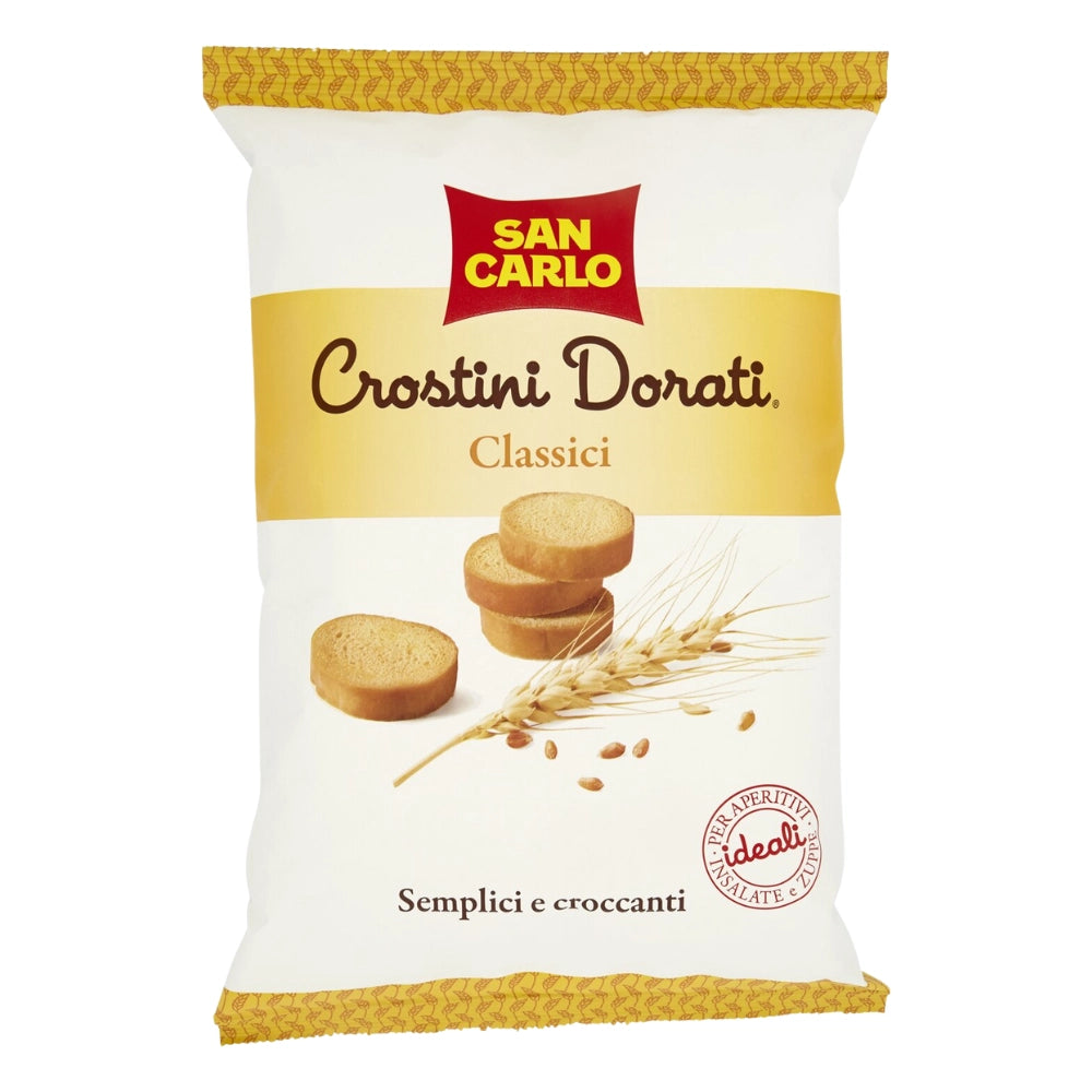 San carlo crostini dorati gli autentici confezione da 28 pezzi da 75 grammi