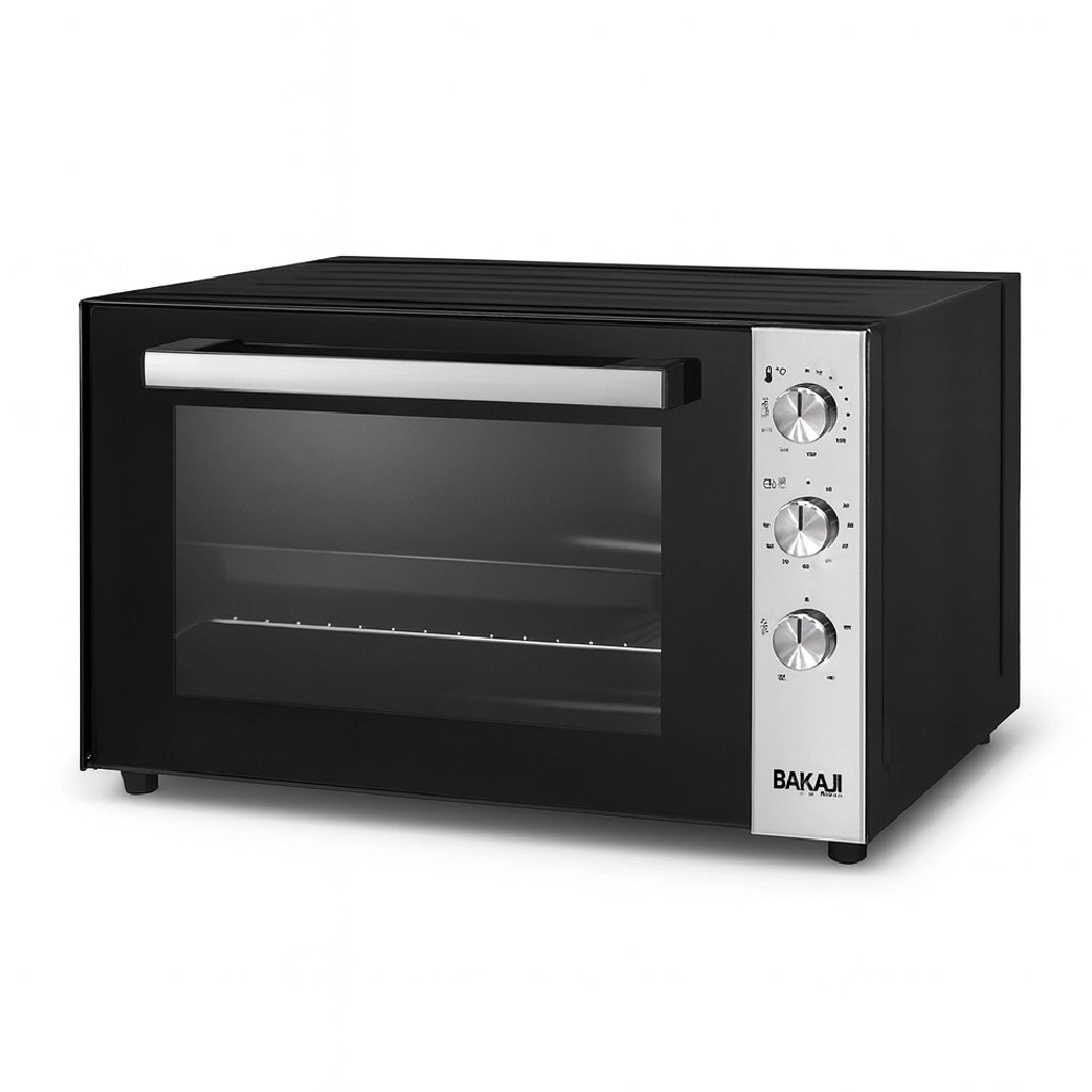 Forno Elettrico XXL 70LT Ventilato 2500W con Timer Segnale Acustico e Luce Interna