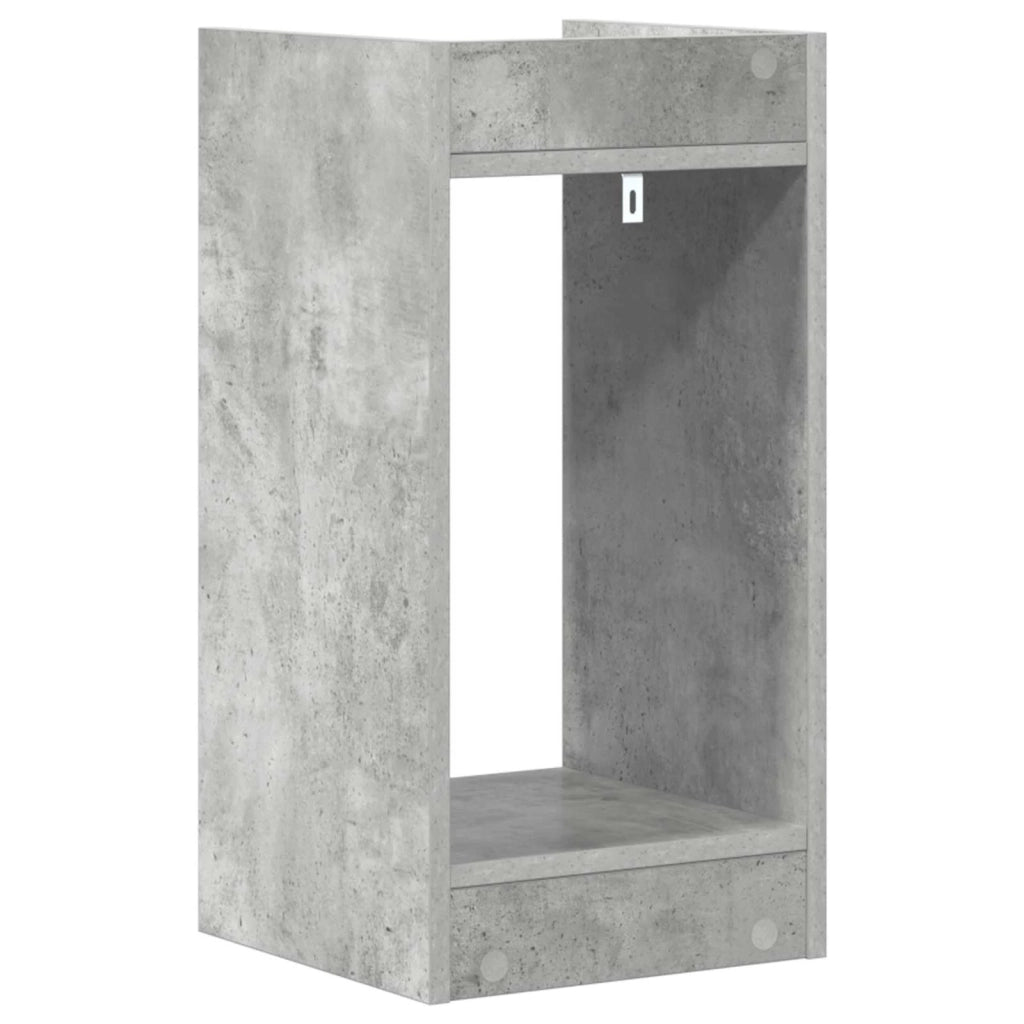Supporto per piante 2 pcs Grigio Cemento 30 x 30 x 60 cm 899601