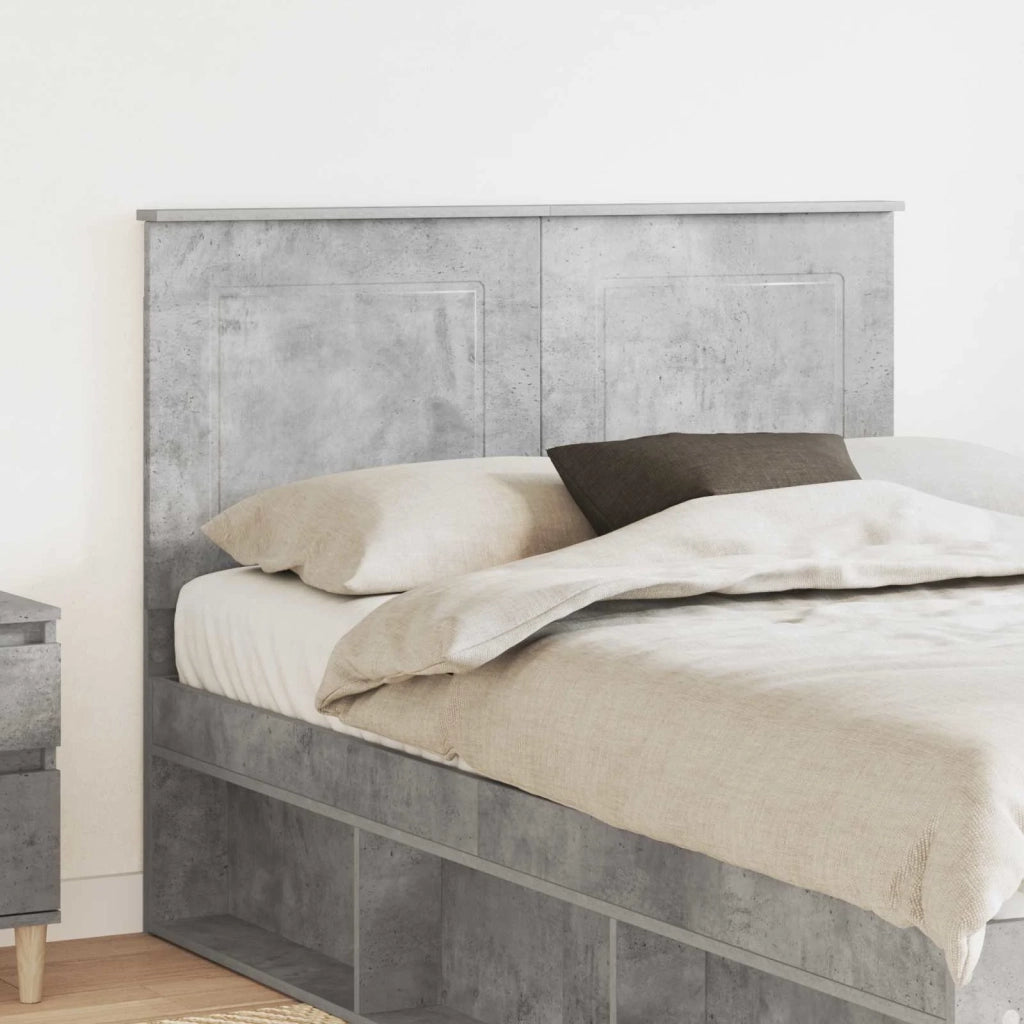 Testiera Grigio Cemento 100 cm Legno ingegnerizzato