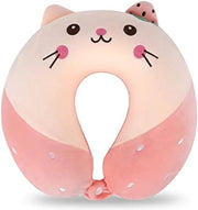 Sostegno per collo cuscino auto, aereo, treno ufficio casa, 30x30 cm, cuscino a forma di U, schiuma espansa, adatto a bambini e adulti.
