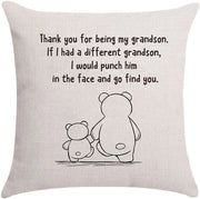 Copri cuscino 45x45 - Coprimaterasso - Regalo per nipote - Regalo di compleanno - Copritappeto - Disegno personalizzato