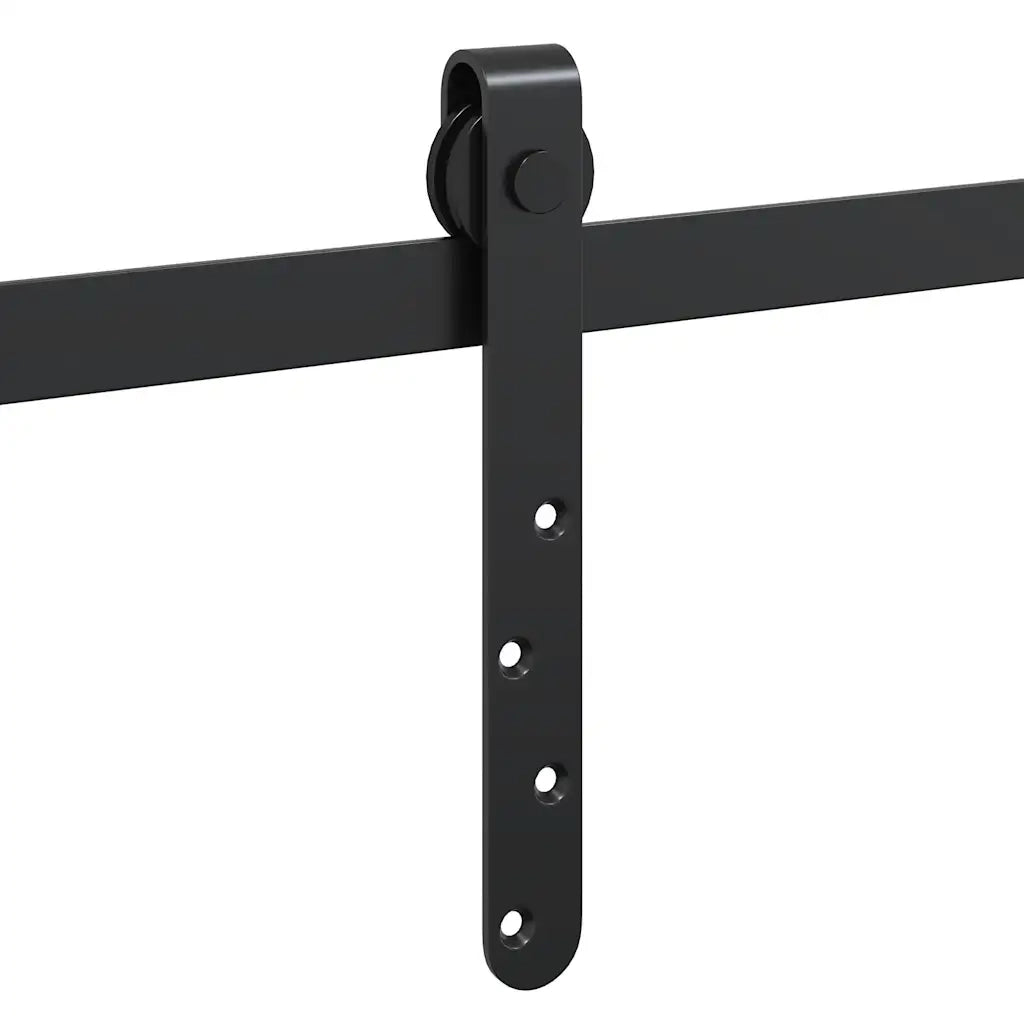 Kit Anta Scorrevole Armadio in Acciaio al Carbonio 113 cm