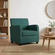 Poltrona Verde Scuro Tessuto 42043398
