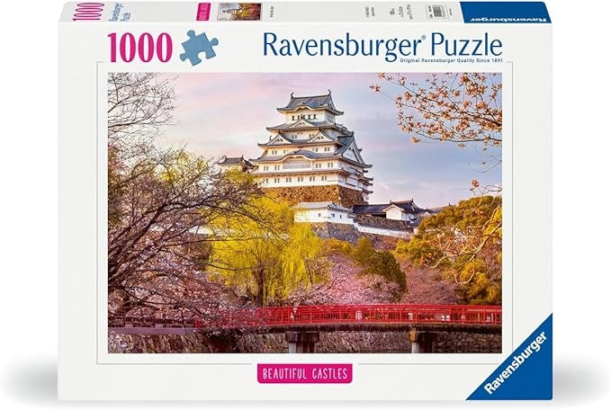 Puzzle 1000 Pezzi Beautiful Castles Himeji Japan,Ravensburger