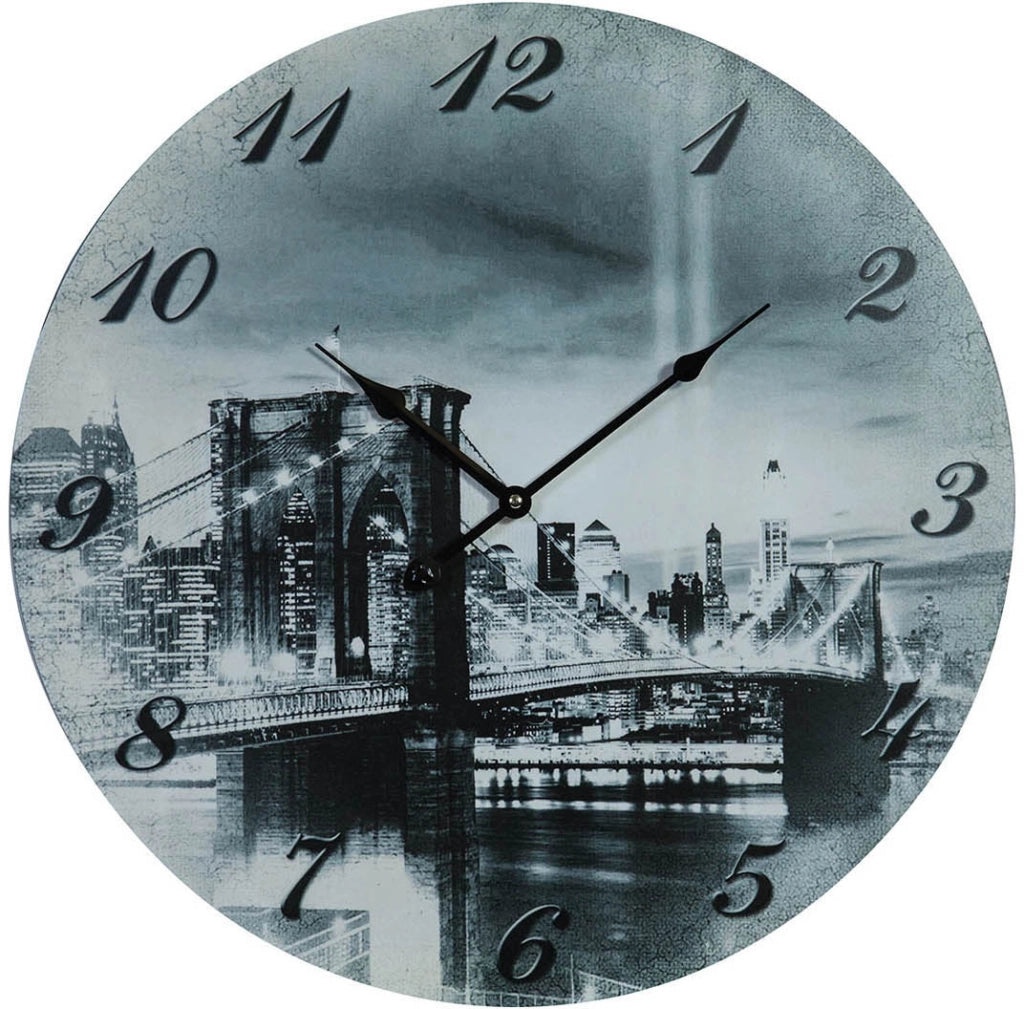 Biscottini Orologio da appendere bianco e nero