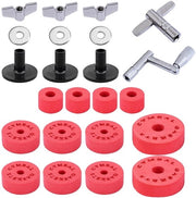 Accessori di cambio cimbali - Tubi di sostegno per batteria - Pads EVA - Manici di tamburo - Accessori per macchine da lavare - Materiale resistente allo shock - Accessori per batteria