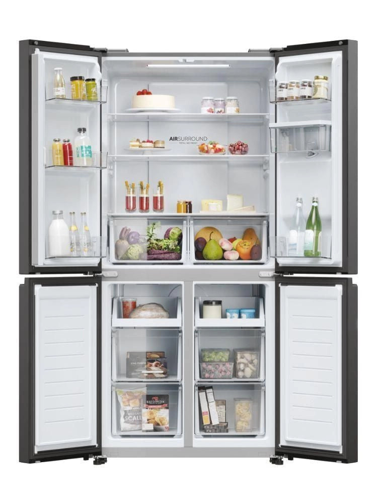 Haier Cube 83 Serie 3 HCR3818EWPT frigorifero side-by-side Libera installazione 463 L E Antracite