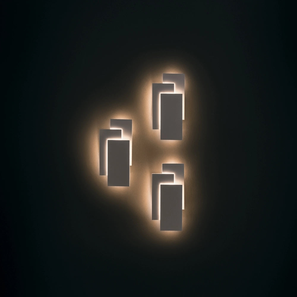 Maytoni Trame applique LED bianca 12W 3000K 3 luci 550lm